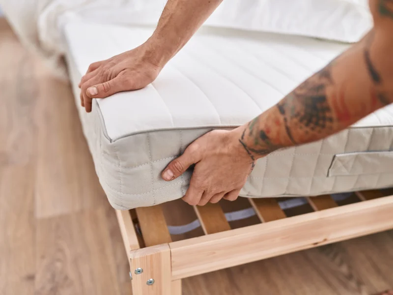 Removing or disposing of a mattress